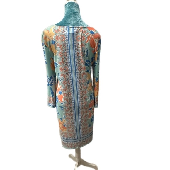 Stunning dress by Ruby Rd sz S, combines a luxurious feel with dynamic styling - Picture 5 of 12